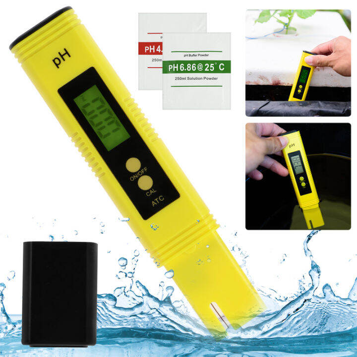 Digital PH Meter with Display Portable PH Meter 0.01 High Accuracy ...