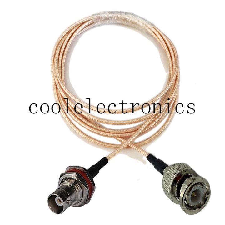 1pc BNC Female Jack to BNC Male Plug HD SDI RF Pigtail cable Connector RG179 75ohm 30/50cm 1/2/3/5/10/15/20m