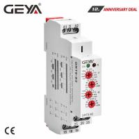 Geya รีเลย์เวลาวงจรไม่สมมาตร Ac230v หรือ Ac/Dc12v-240V รีเลย์จับเวลาวงจรการทำซ้ำ0.1S-100วัน