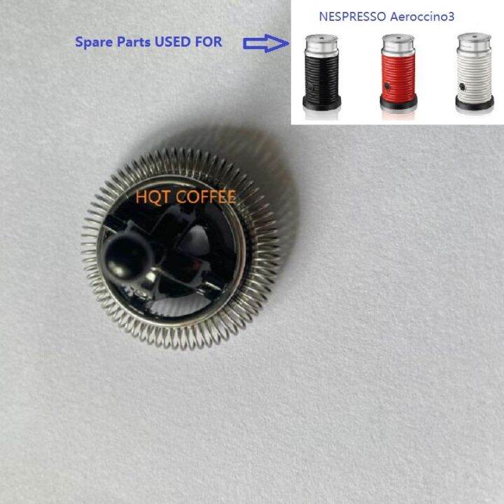 1เครื่องชงกาแฟอะไหล่สำหรับ Nespresso Whisk Aeroccino 3 Milk Frother