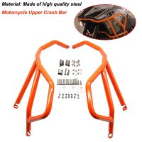 Motorcycle Upper Crash Bar Engine Bumper Stunt Cage Frame Protector Guard Fit For 2013-2019 KTM 1050 1090 1190 Adventure ADV R Covers