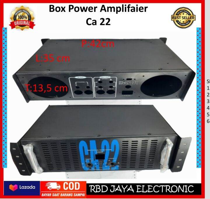 Box Power Amplifier CA 22 Box amplifier box ampli box power sound