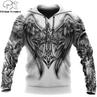 Drop Shipping Autumn Hoodies Jesus Tattoo 3D Printed Mens Sweatshirt Uni Streetwear Pullover Casual Jacket Tracksuits KJ0176