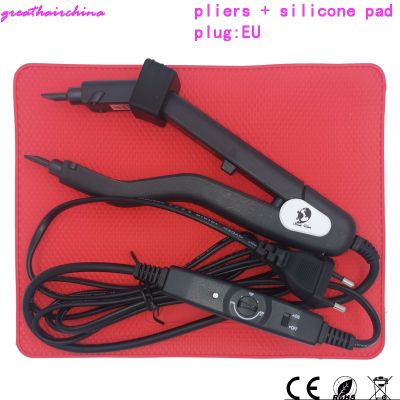 【CW】☌  Greathairchin Most  Adjustable Temperature 220℃ Heating Hair Extension Iron Bonding Tools