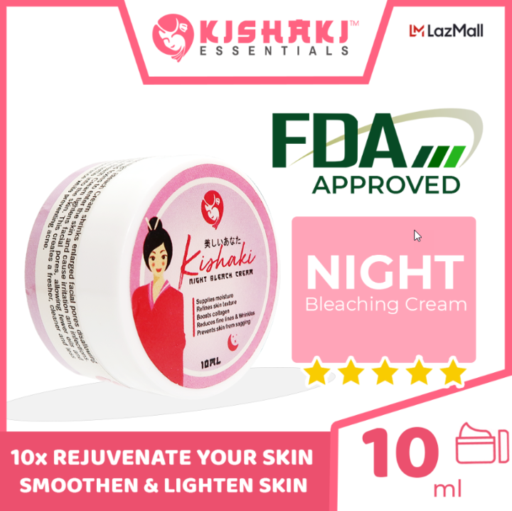Original Night Bleaching Cream By Kishaki Essentials Whitening & Moisturizing Lazada PH