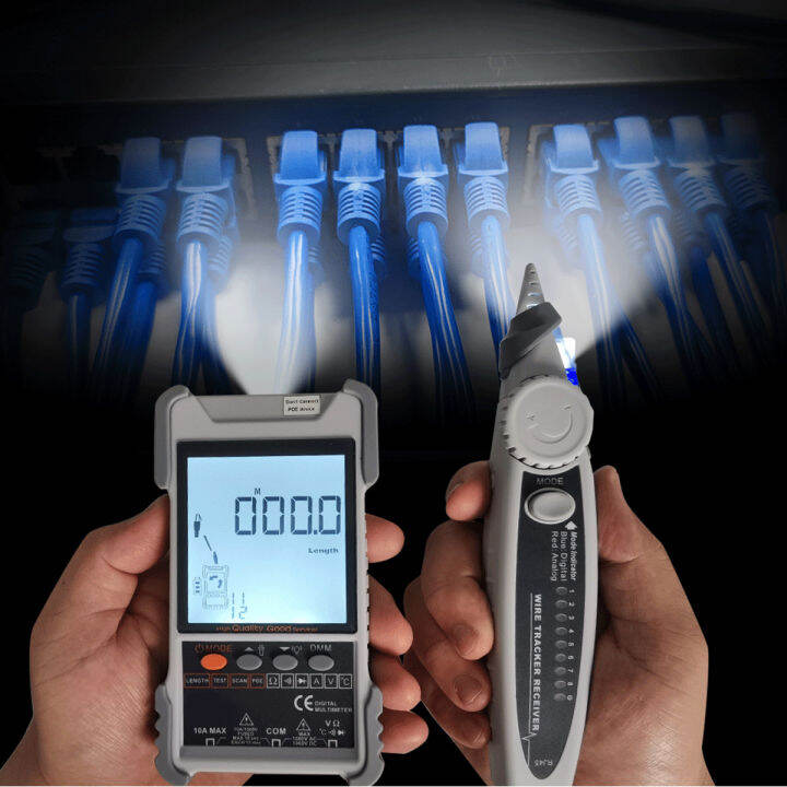 Network Cable Tester Electric Wire Tracer High Accuracy