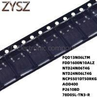 100PCS TO252 FQD13N06LTM FDD1600N10ALZ NTD24N06T4G NTD24N06LT4G NCP5501DT50RKG AOD400 P2610BD 78D05L-TN3-R Electronic components