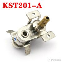 【hot】❈▲  1pc 250V 10A Adjustable Temperature Bimetallic Heating Thermostat KST201-A Electric Oven thermostat