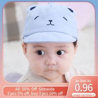 Baby Baseball Cap For 3 12 Months Cute Ears Embroidered Bear Spring Summer Children Cotton Sun Hats Toddler Outdoor Visor Caps