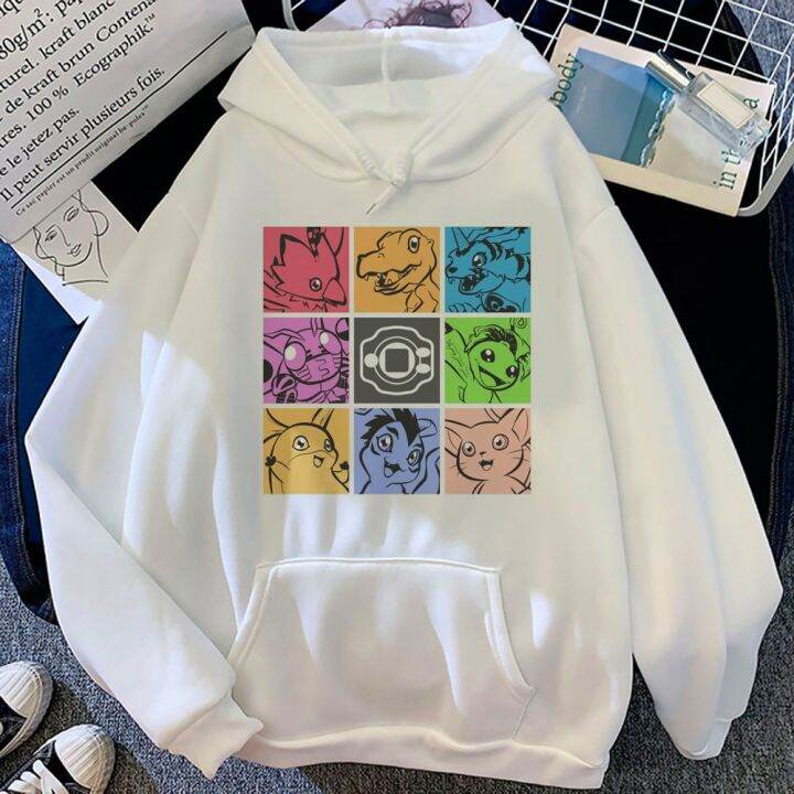 digimon-hoodies-ผู้หญิงฮาราจูกุมีฮู้ดสวยงาม-y2k-90s-ดึง