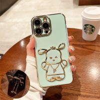 {Taoyitao} Sanrio เคสซิลิโคนนิ่มเคลือบ Pochacco เคสโทรศัพท์สำหรับ Huawei Mate 10 20 30 40 50 Pro Nova 9 8 7 SE 11ฝาครอบตัวป้องกันที่ยึด