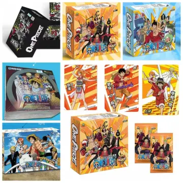 One Piece Collections Rare Cards Box Booster Pack Anime Luffy Zoro Nami  Chopper TCG Game Collectibles