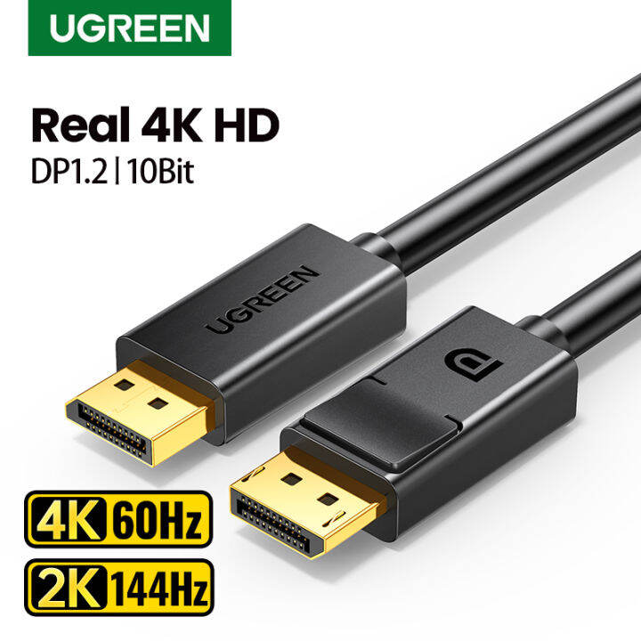 UGREEN DP to DP Cable 4K 60Hz UHD DisplayPort Male to Male Monitor Video Cable Compatible with
