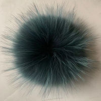 Big Natural Fur Pompom Raccoon Fur Pompom Fox Fur Pompom Diy Pom Poms For Hats Scarf Gloves Blanket Fur Pom Poms Pompon Handmade