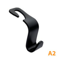 【แฟลชเซล】 1pcs Universal Car Seat back Hook อุปกรณ์ตกแต่งภายในไม้แขวนเสื้อที่เก็บ