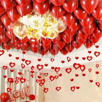 【DT】hot！ 100pcs/lot Sequin Pendant Wedding Room Proposal Birthday Accessories