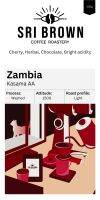 เมล็ดกาแฟ Zambia Kasama AA บรรจุ 100 กรัม