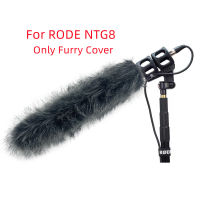 Dead Cat ไมโครโฟนกระจก Furry Windproof Muff ฝาครอบกระจกหน้ารถ Pop Fliter สำหรับ RODE NTG8 Fur Wind Shield