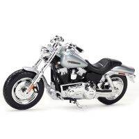 Maisto 1:18 Harley-Davidson 2009 FXDFSE CVO Fat Bob รถหล่อแบบคงที่โมเดลรถจักรยานยนต์ของเล่นงานอดิเรกของสะสม