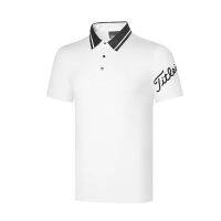 2022 New Koreanversion J. Lindeอัพโหลดเสื้อโปโลเนียล Wtitleist ฤดูใบไม้ผลิและฤดูร้อนใหม่เสื้อโปโลธุรกิจแขนสั้นของผู้ชายเวอร์ชั่นเกาหลีของแนวโน้มของกีฬากลางแจ้งและมาร์ค PG &amp; LONA Mizuno PXG1