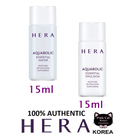 Korean Cosmetics HERA Aquabolic Essential Emulsion 15ml with HERA