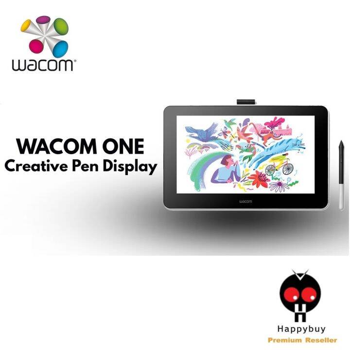 Wacom One Creative Drawing Pen Display Tablet 13.3-inch DTC-133 (DTC133 ...