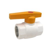 High efficiency Original plastic water pipe valve PPR inner wire steel core ball valve PVC water valve switch joint 4 points 6 points water pipe hot melt fittings