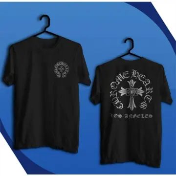 Chrome Hearts Triple Cross Logo S S T-Shirt - Shop Now