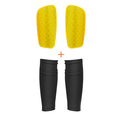 New Soccer Shin Guards with Compression Socks Calf Sleeves Children Breathable Protect Adult Kids Football Equipment