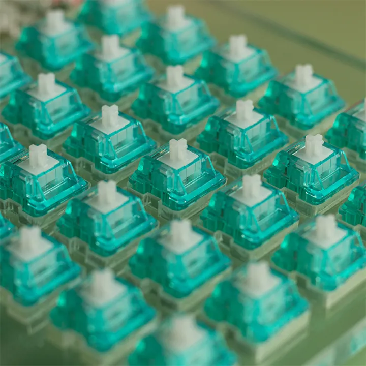 Keyboard Switch Mint Switch[100pcs] Linear Switch 3pin Lubed Single