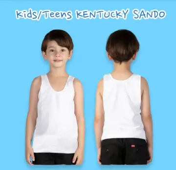 3pcs Sando Bra For Kids And Teens Inner Wear Uniform for Kids Girls 5 to 14  Years Old