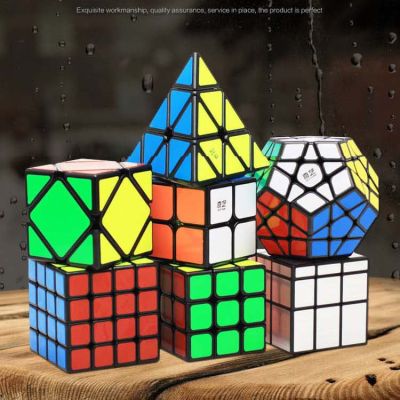 Homemart.shop-พร้อมส่งจากไทย รูบิค 2x2/3x3/4x4/ ลูกบาศก์ของรูบิค หมุนลื่น Rubiks cube