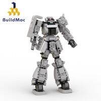 Mecha series MOC-0056 High daMS-06 Zhagu ji armor boy desktop decoration Compatible with Lego