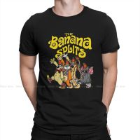 The Banana Splits Cartoons Newest TShirt for Men Drooper the Lion Round Neck Pure Cotton T Shirt Hip Hop Gift Clothes