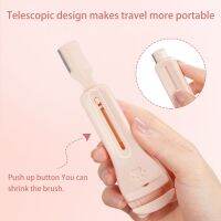 卍✸○ 3 in 1 High Elastic Silicone Strip Eyelash Curler Scalable Design with Eyebrow Trimmer/Comb for Women Makeup Tool