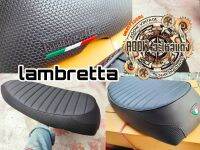 เบาะแต่ง Lambretta แลมเบตต้า อิตาลี่ เหมาะสำหรับรถมอเตอร์ไซต์สไตล์วินเทจ คาเฟ่