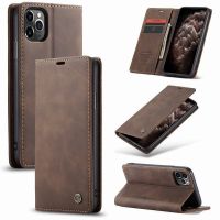 [Woo Fashion Case] กระเป๋าสตางค์สำหรับ Iphone 13 12 11 Pro Max Magnetic Flip Luxury ซิลิโคน Matte กันชนกระเป๋าสตางค์ฝาครอบโทรศัพท์สำหรับ Iphone 13 Mini Coque