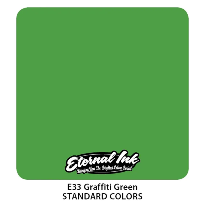 หมึกสักอีเทอนอล-nbsp-gfaffiti-green-ขนาด-1-ออนซ์-สีสักลาย-เอทานอล-หมึกสัก-เอทานอล-หมึกแท้-100-จากอเมริกา-eternal-tattoo-ink-gfaffiti-green-1oz-100-original-from-america