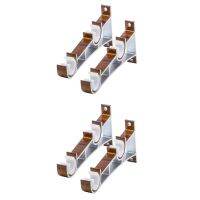 [ใหม่สุดฮอต] ราวม่านขายึด Sholder Hooks Double Mounting Extender Insert Hanger Fitting Rails Bracket