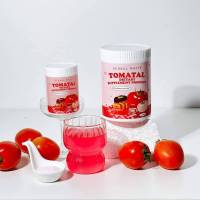 **TOMATAL น้ำชงมะเขือเทศ 3 สี น้ำมะเขือเท ผงมะเขือเทศเข้มข้น ผิวกระจ่างใส ผิวขาวใส ชงขาวมะเขือเทศ 1ชิ้น *