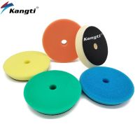 【LZ】 Waxing Buffing Sponge Pad 3/5/6Inch DA/RO Polishing Pad Polisher Buffing Pad Flat Sponge Polisher Buffer Pads For Car Accessorie