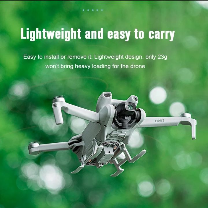 startrc-dji-mini-3-led-light-landing-gear-folding-extended-landing-gear-night-drone-accessories-ขาตั้งลงจอด-แบบมีไฟ-led-หลายสี