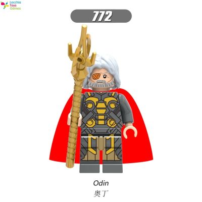 LT【ready stock】 Minifigures X0180 Superhero Daredevil Punisher Odin Building Blocks Toysของเล่นของเด็ก1【cod】