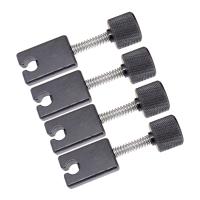 4 Pcs Headless Bass Guitar Bridge String Saddles Parts Guitar Accessories for Headless Bass Bridge