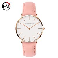 （A Decent035）Women FashionCausalStrap JapanMovement Top LuxuryUnisex STRAP Feminino