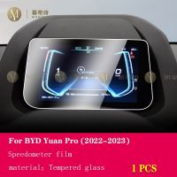 ฟิล์มซ่อมแซมอุปกรณ์เสริมคอนโซลกลางรถยนต์2022-2023 Pro Yuan PPF-TPU ป้องกันแผ่นฟิล์มกันรอยโปร่งแสงสำหรับ