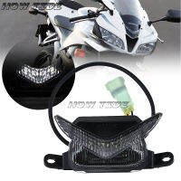 สำหรับฮอนด้า CBR600RR CBR 600RR 2007-2011อุปกรณ์มอเตอร์ไซค์ด้านหน้าศูนย์เครื่องหมาย LED นักบินแสงควัน