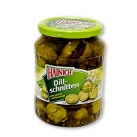 ไฮนิช แตงกวาแผ่นผักชีลาว 670 กรัม HAINICH Dill Schnitten 670g โปรโมชันราคาถูก เก็บเงินปลายทาง