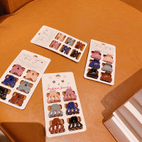 Levao กรงเล็บผมขนาดเล็ก H Airpins ใหม่สีทึบคลิปผม B Arrettes คลิปพลาสติกสาว Hairgrip อุปกรณ์ผม H Eadwear