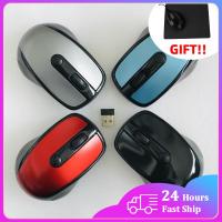 ใหม่3100 2.4GHZ Wireless Optical Mouse เมาส์สำหรับเล่นเกมคอมพิวเตอร์โน้ตบุ๊คไร้สายโหมดเดียวเมาส์เกมเงียบพร้อม USB Reciever